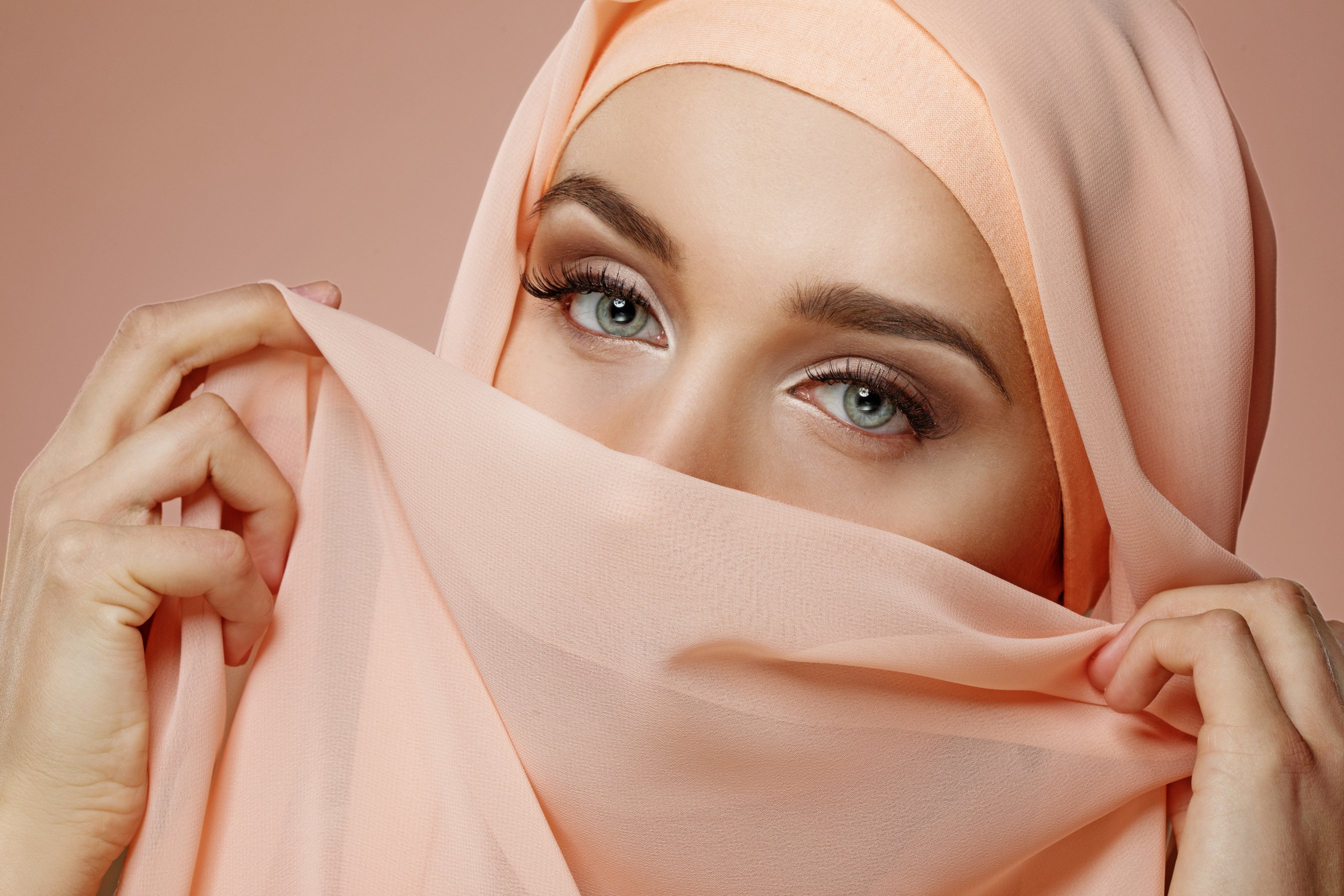 Beautiful Muslim Woman wearing hijab